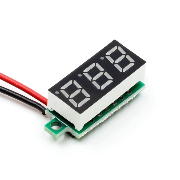 Mini Digital voltmeter- 0.28 Inch 2.5v-30v